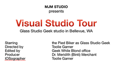 Studio Tour Credits