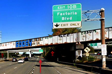 Exit 10B to Factoria